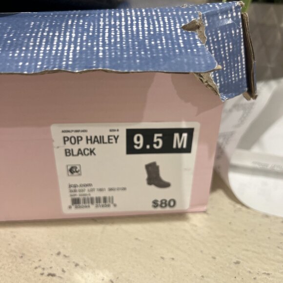 JELLYPOP Hailey KETO MOTO BLACK MOTORCYCLE Hailey MIDCALF BIKER BOOTS 9.5M Women - Picture 3 of 14